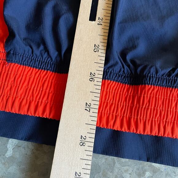 Vintage Illinois Fighting Illini Nike Fit Storm Windbreaker Jacket Large 90s - Picture 15 of 15